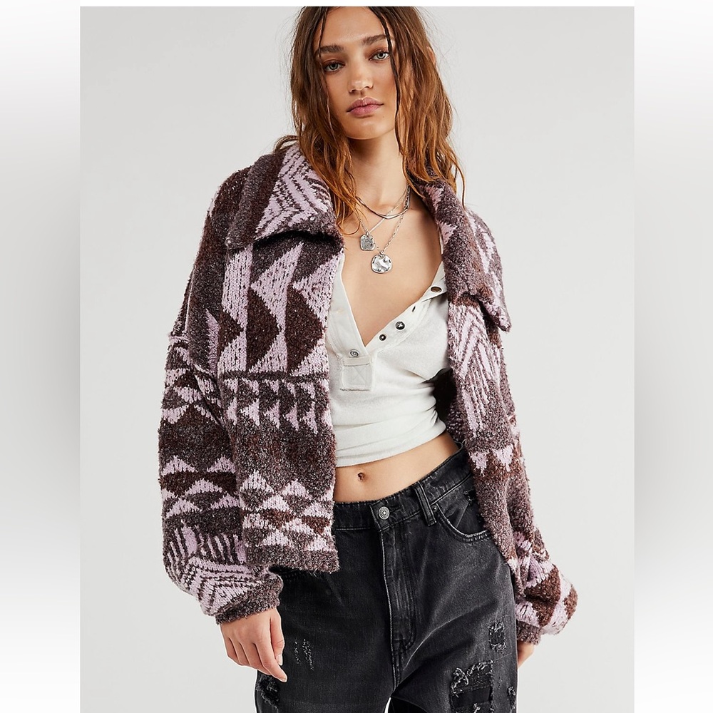 Free People xl “One and another cardi”